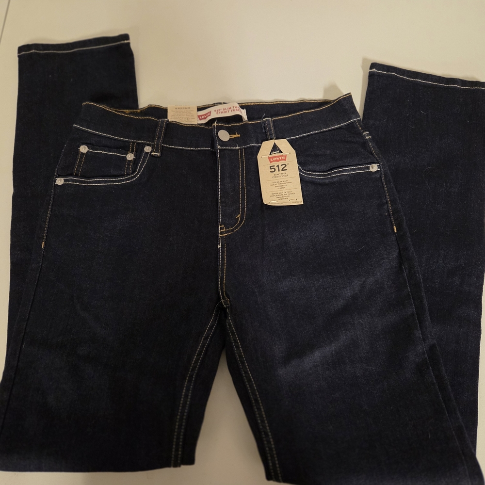 Levi's Boys Dark Blue Jeans
